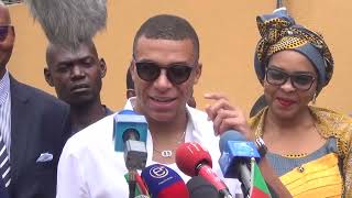 Kylian Mbappe visits motherland village in Cameroon｜Douala｜Paris Saint-Germain｜Ligue 1｜France