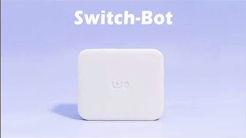 Switchbot Tiny Robot Controls Lights, TV and Anything With A Button!