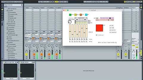 Pure Data sequencer demo