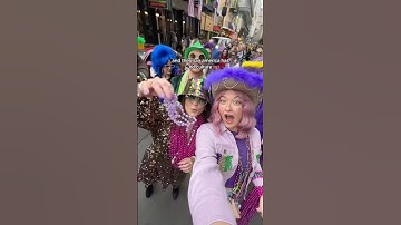 They must’ve never been to Mardi Gras 💜💚 #neworleans #mardigras #mardigras2025