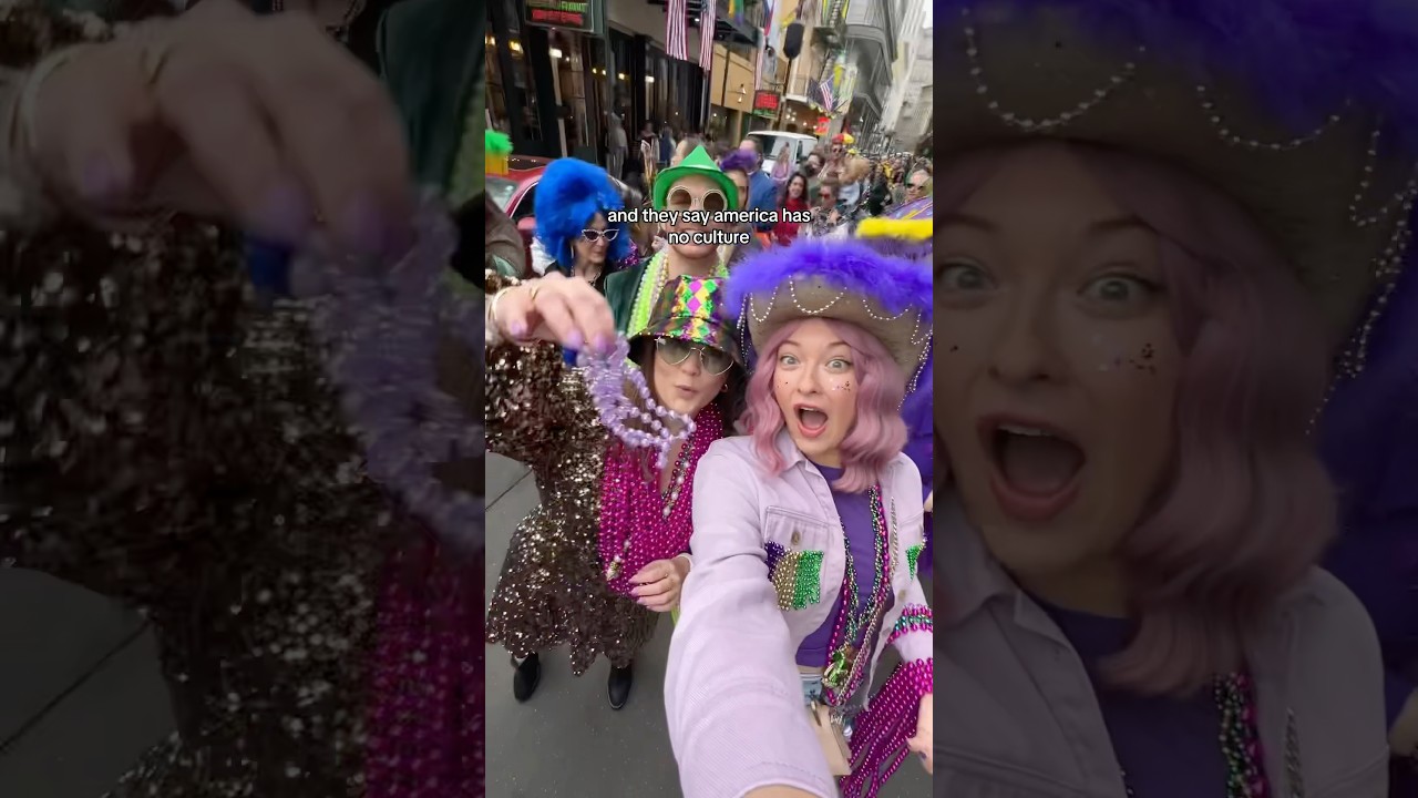 They must’ve never been to Mardi Gras 💜💚 