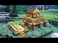 Minecraft house tutorial｜How to build a Survival Base #165