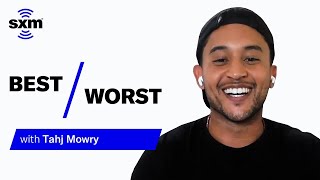 Tahj Mowry Rates His Best Costars, Worst Disney Channel Experiences & More | Best & Worst | SiriusXM