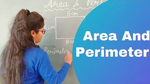 How to find out Area and Perimeter of a shape #maths