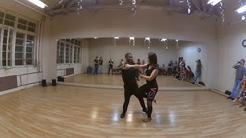 Walter & Oksana zouk demo Ipanema 23.03.17