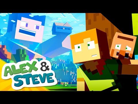 😱-beware-giant-steve?!-|-the-minecraft-life-of-alex-and-steve-|-minecraft-animation