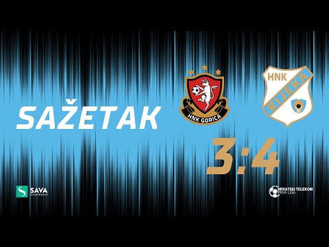 Gorica - Rijeka 3:4 - sažetak, 27. kolo (2020./2021.)
