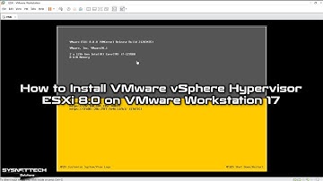 How to Install VMware vSphere Hypervisor ESXi 8.0 on VMware Workstation 17 | Easy Installation! 🔧🎯