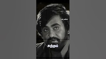 Thumbnail of Rajini Sad Status 😌Life Tamil Status |True Words Heart Touching Line#status#shorts#rajinikanth#life