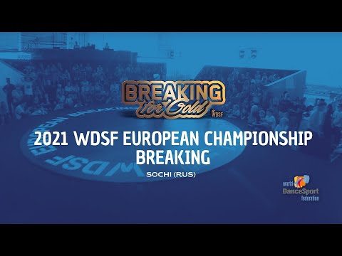 WDSF European Championship Breaking Sochi (live-stream)