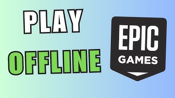 How to Play Games Offline on Epic Games Launcher (Quick Guide!)
