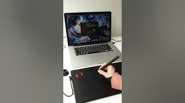 setting up my veikk a15 pro tablet✌ #anime #artist #art #digitalart #akihayakawa