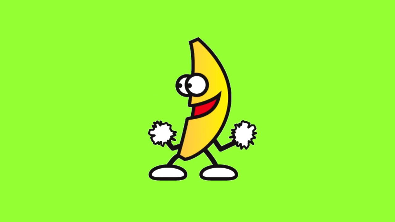Dancing banana green screen effect YouTube