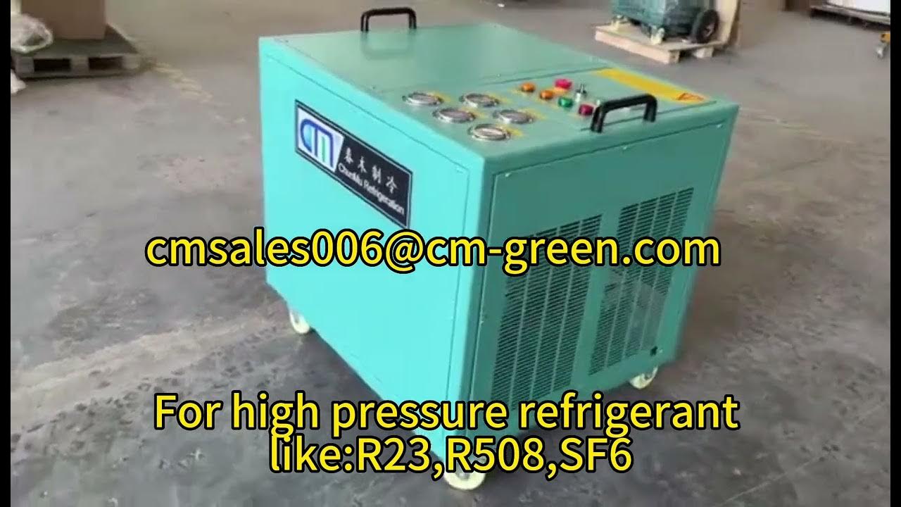 R23 refrigerant recovery machine,R508 refrigerant charging recovery