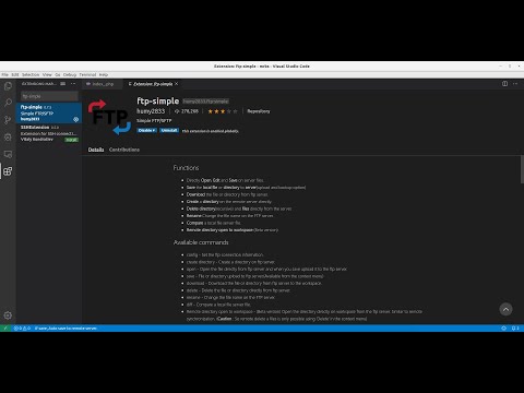 VSC Remote-FTP
