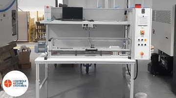 EDDY CURRENT INSPECTION STATION FOR LONGITUDINAL DEFECT DETECTION ON TUBES & BARS