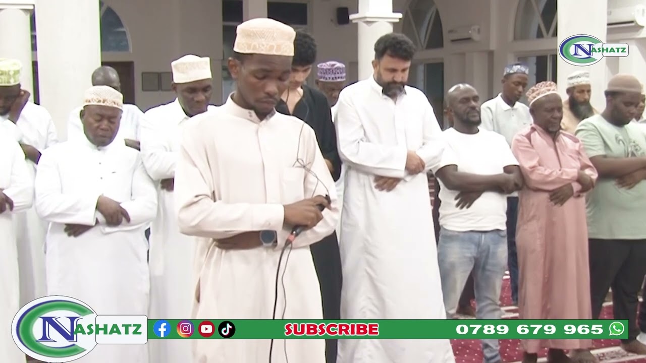Swala ya taraweh masjid nour mbweni ikiongozwa na al_ akh Mohamed ali