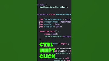 Xcode Tip - Multiple Cursors #swiftui #swift #softwaredeveloper #ios #iosdeveloper