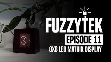 8x8 LED Matrix Video Game Animation Display