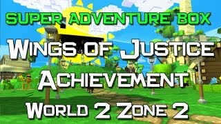 Super Adventure Box: Wings of Justice Achievement Guide (Shortcut in World 2 Zone 2) screenshot 2