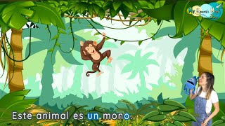 How to Learn Animal Names in Spanish: Interactive Jungle Tour for Kids | MySpanishMagicZone.com