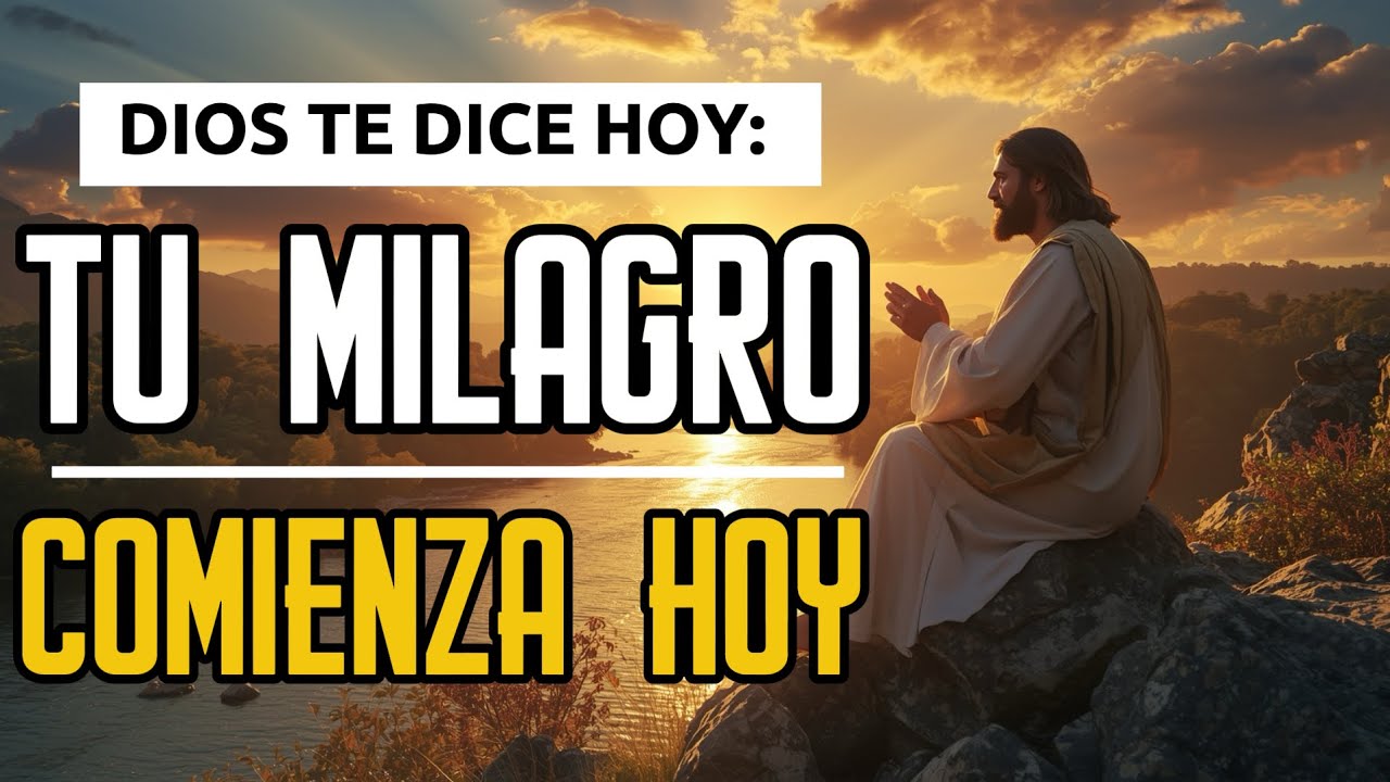 DIOS TE DICE HOY... EL MILAGRO QUE BUSCAS, ESTÁ EN LO QUE NO VES ...