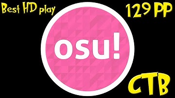 Osu! - best hidden play + PP play so far [CTB]