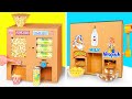 Snacks Machines! || Popcorn And Cereal Machines From Cardboard