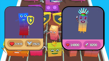 Number Cube Merge: Run N Fight 🌟🌟 VS 🌟🌟 Merge Number Cube: Fam Run New Update