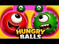 Hungry BALLS GAMEPLAY - funny Games