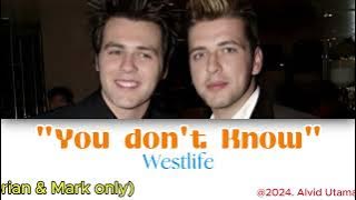 Westlife - You don’t Know (Color Coded Lyrics)