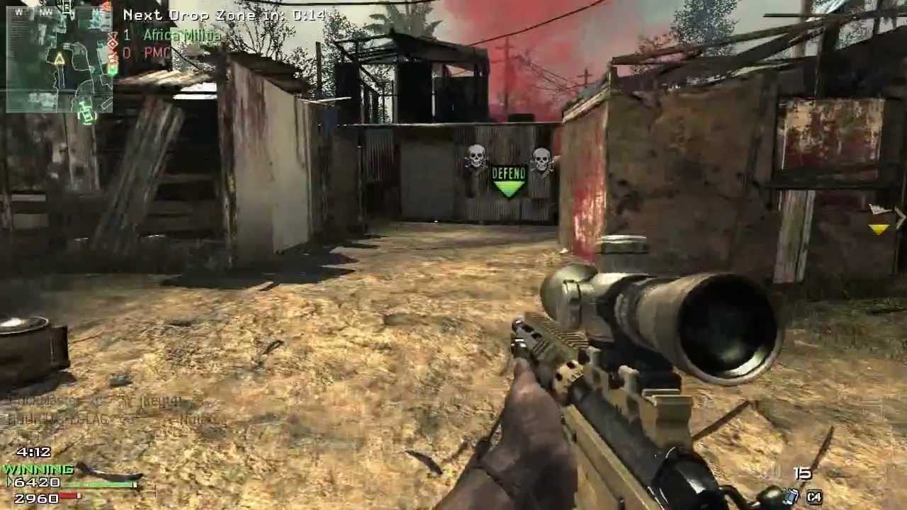 MW3: MSR Sniper Rifle Gameplay