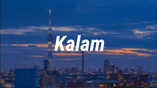 Shiha Zikir -  'KALAM' lyrics (malay)