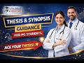 TOPIC TO TITLE ! MEDICAL THESIS WRITING