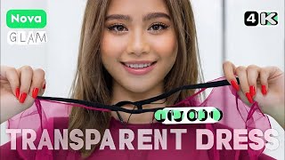 Transparent Mesh Lingerie & Micro Bikinis 4Kshein Try On Haul 2025