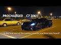 800WHP DEMON C7 Z06 TRIES TO TAKE BMW M5