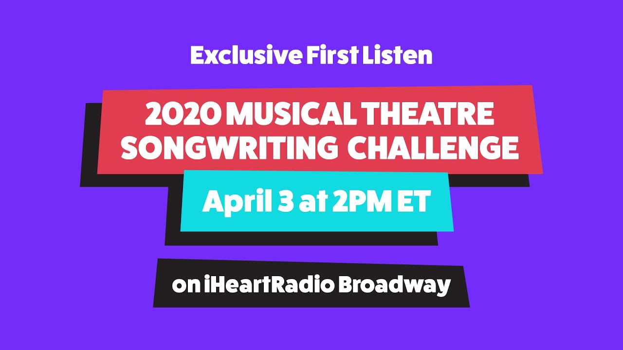 Iwritemusicals Premiere April 3 2pm Et On Iheartradio Pt 1 Promo Youtube Iwritemusicals Premiere April 3 2pm Et On Iheartradio Pt 1 Promo Youtube