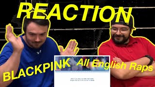 BLACKPINK - LISA & JENNIE ENGLISH RAP PARTS | REACTION