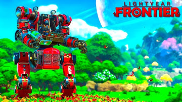 Day One In This Open World Craft Build Planet | Lightyear Frontier Gameplay | First Look