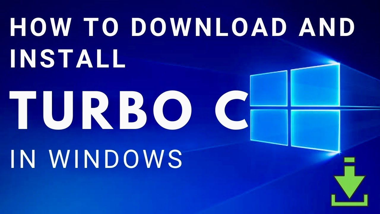 turbo c download and install