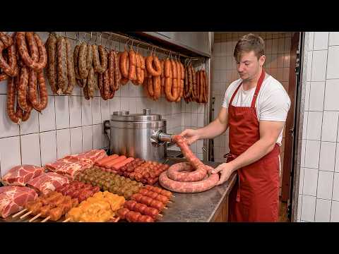 ULTIMATE Loaded Hot Dogs 🌭 German Street Food That Everyone Is Talking About