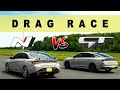 2022 Hyundai Elantra N vs Kia K5 GT, not that close. Drag and Roll Race