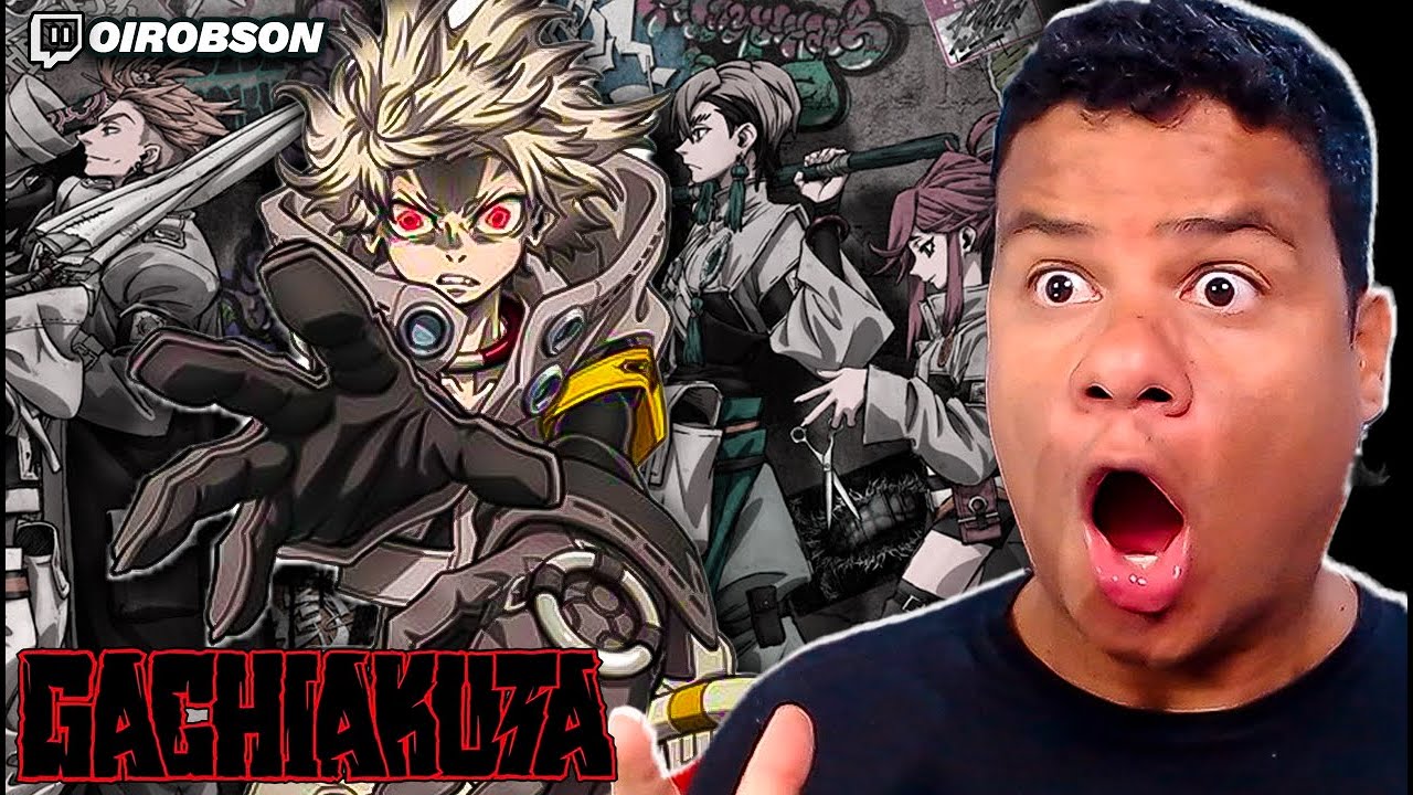 PRIMEIRA VEZ ASSISTINDO GACHIAKUTA 1ª PARTE EP 01 A 12 REACT!!