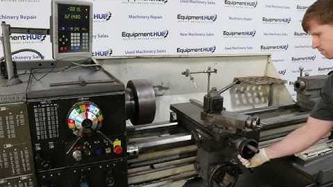 Clausing Colchester 15" x 50" Engine Lathe with Newall C80 DRO