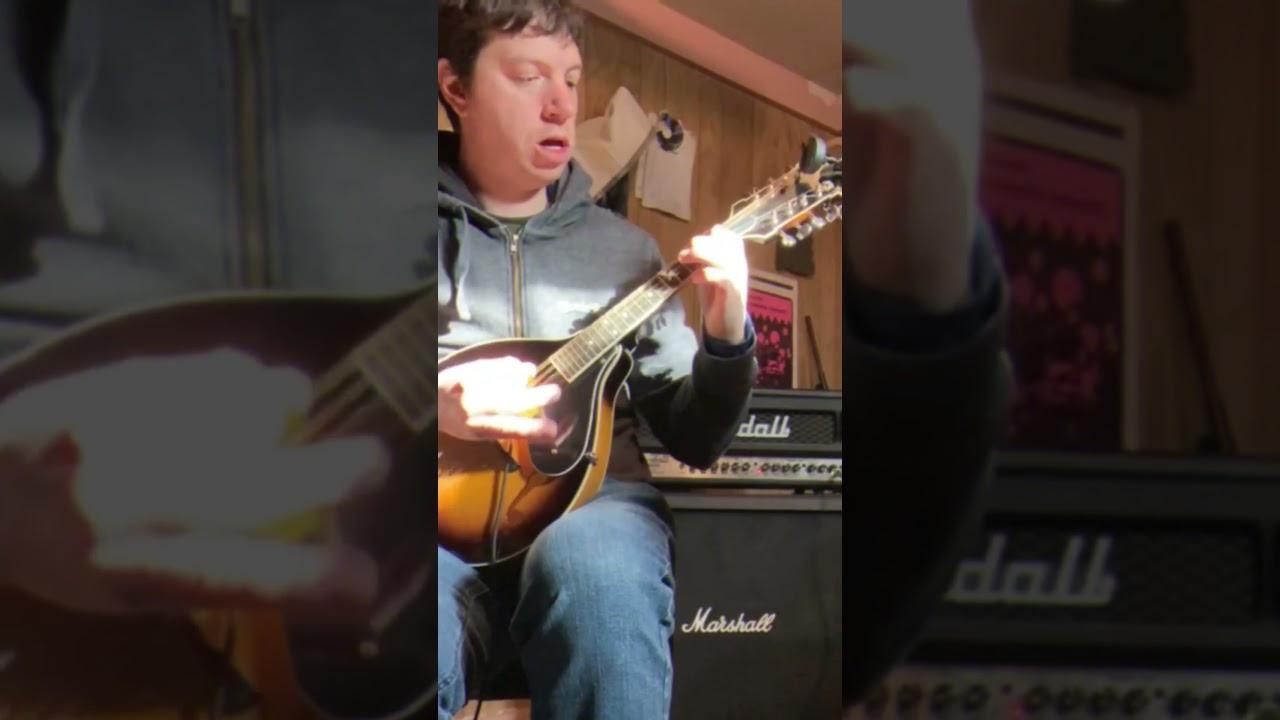 mandolin riff with HEAVY distortion