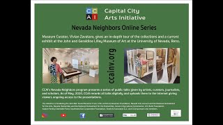 CCAI NVN tour the Lilley with Curator Vivian Zavataro