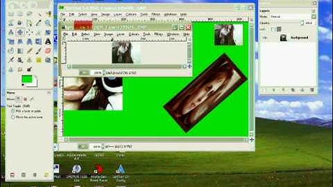 Make a photo collage with Gimp