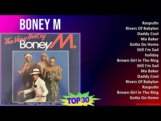 Boney M 2024 MIX Favorite Songs - Rasputin, Rivers Of Babylon, Daddy Cool, Ma Baker class=