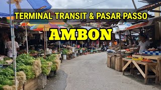 Kota Ambon 2024 | Terminal Transit dan Pasar Passo