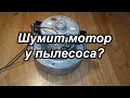 Шумит мотор у пылесоса?